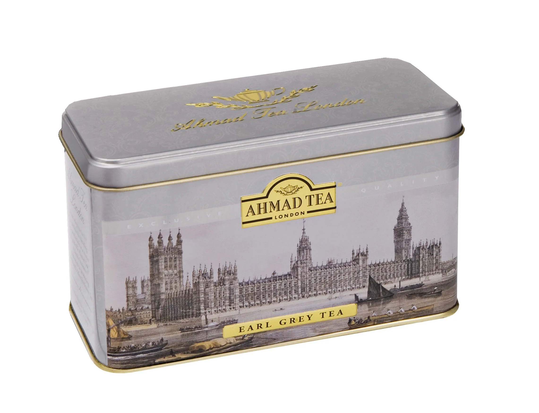 Ahmad Tea Herritage Caddy Earl Grey porcovaný čaj 20 sáčků