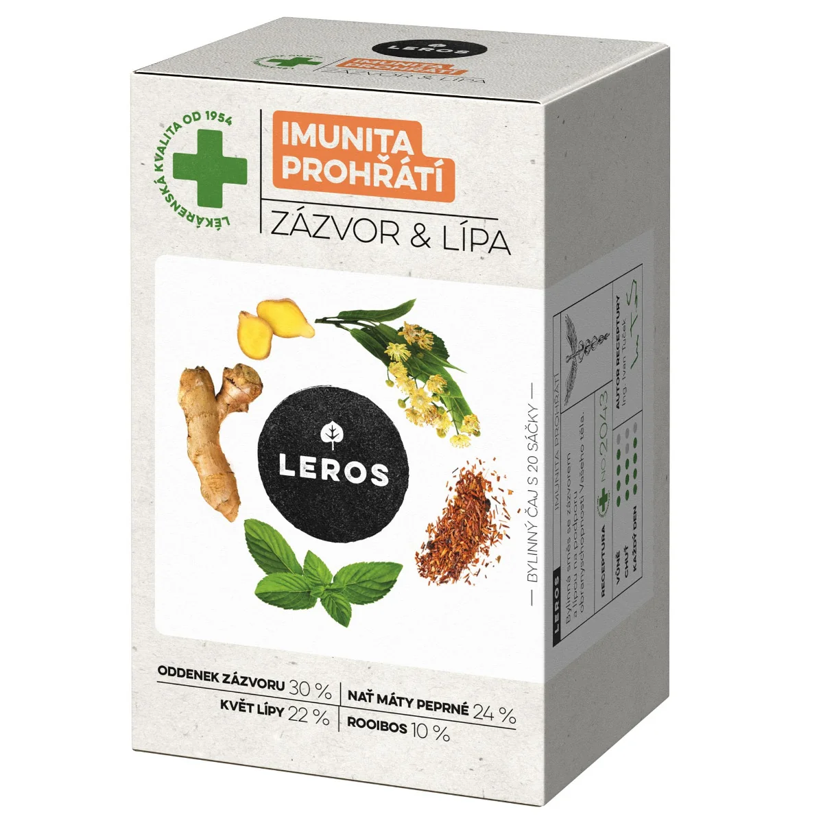 Leros Prohřátí Imunita 20x2 g