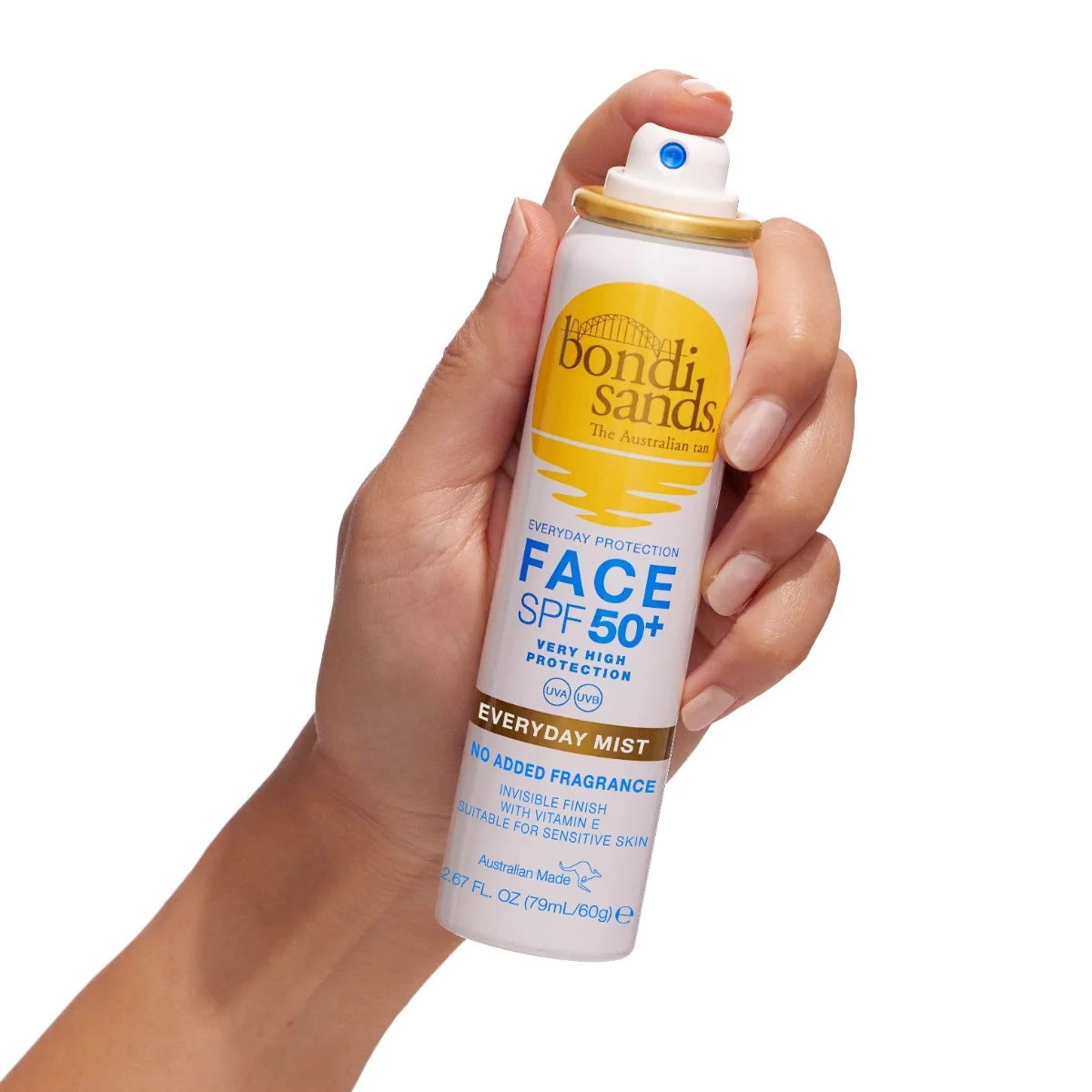 Bondi Sands Everyday Face Mist SPF 50+ opalovací mlha na obličej 60 g