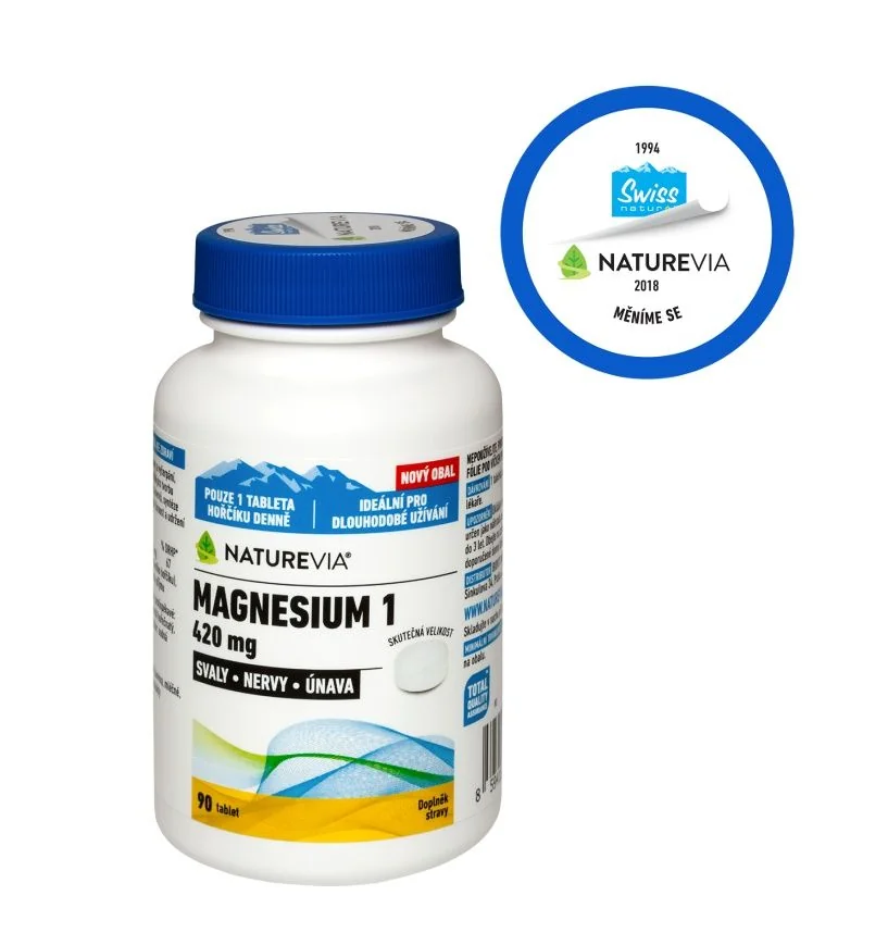 NatureVia Magnesium 1 420 mg 90 tablet