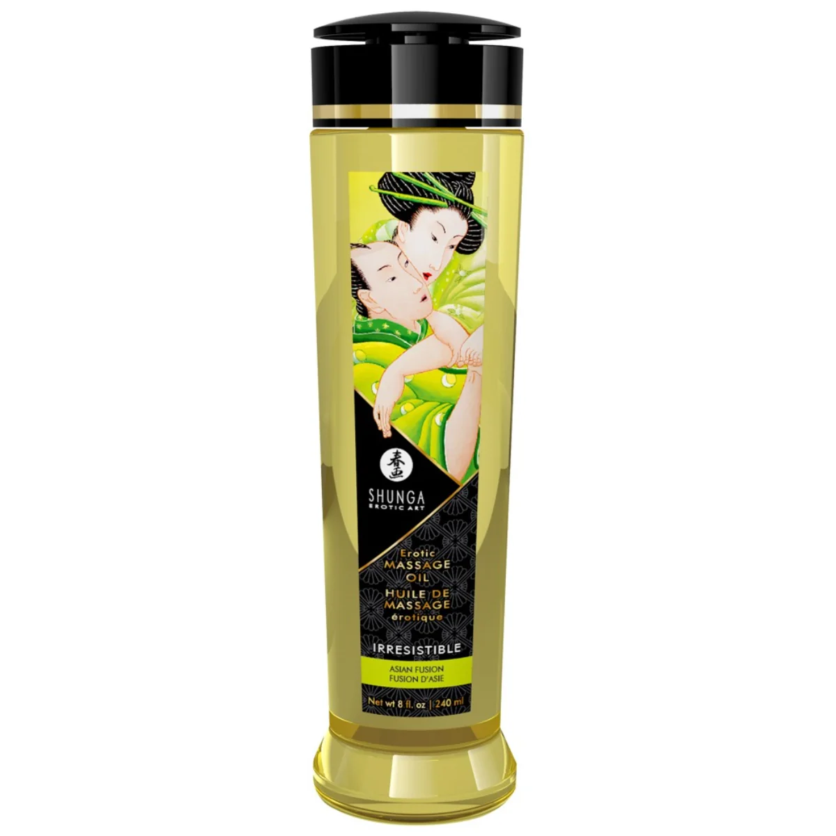 Shunga Irresistible masážní olej asijské ovoce (240 ml)