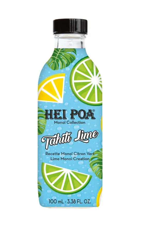HEI POA Pure Tahiti Monoï oil Tahiti Lime