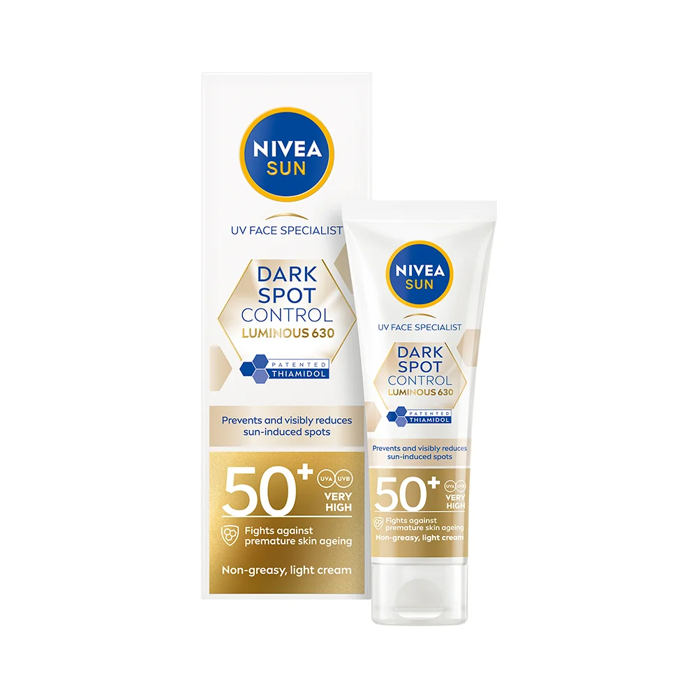 Nivea SUN Luminous 630 OF50+ pleťový krém na opalování 40 ml