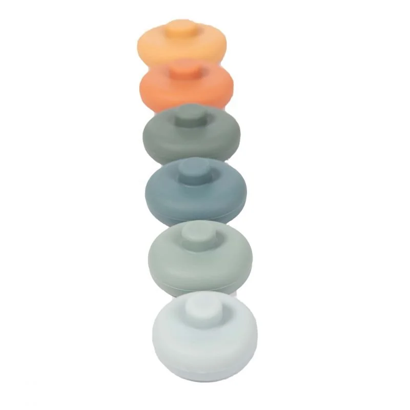 Bo Jungle silikonová stohovací kousátka B-Silicone Rounds 