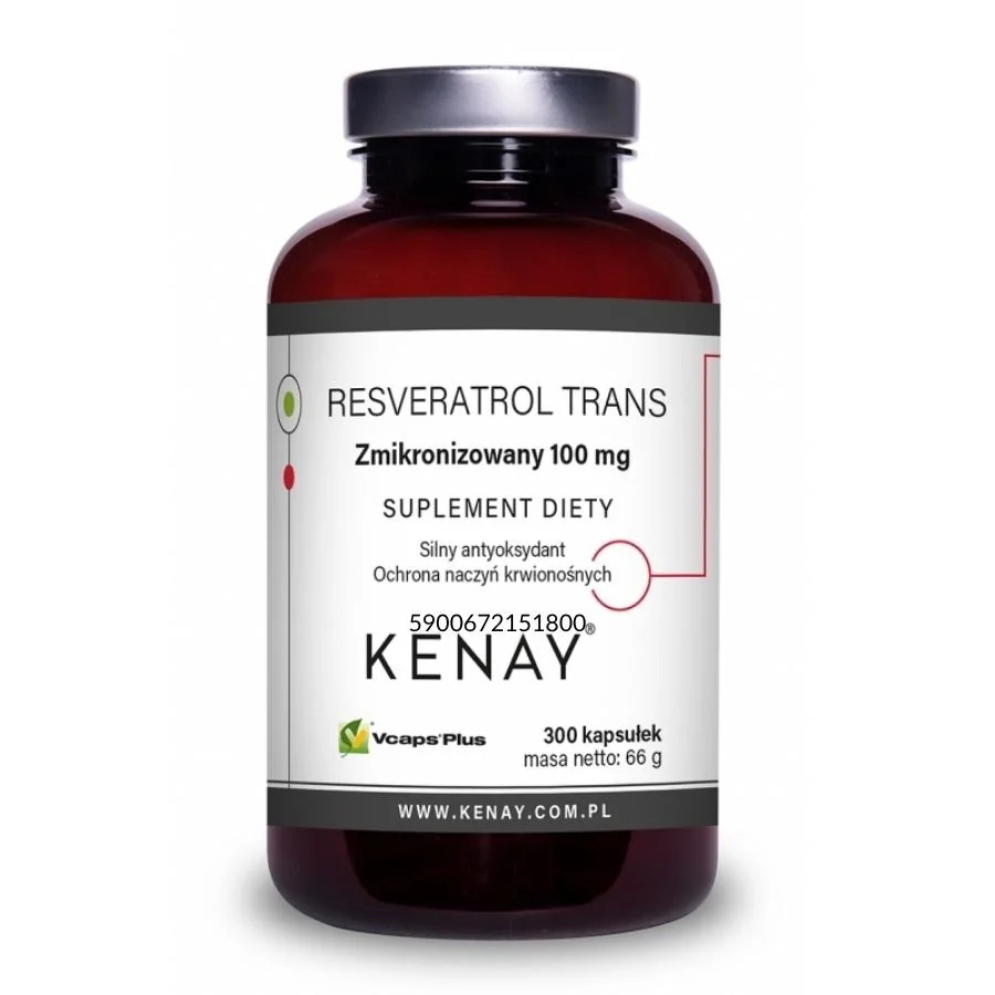 Kenay Trans resveratrol mikronizovaný 300 kapslí