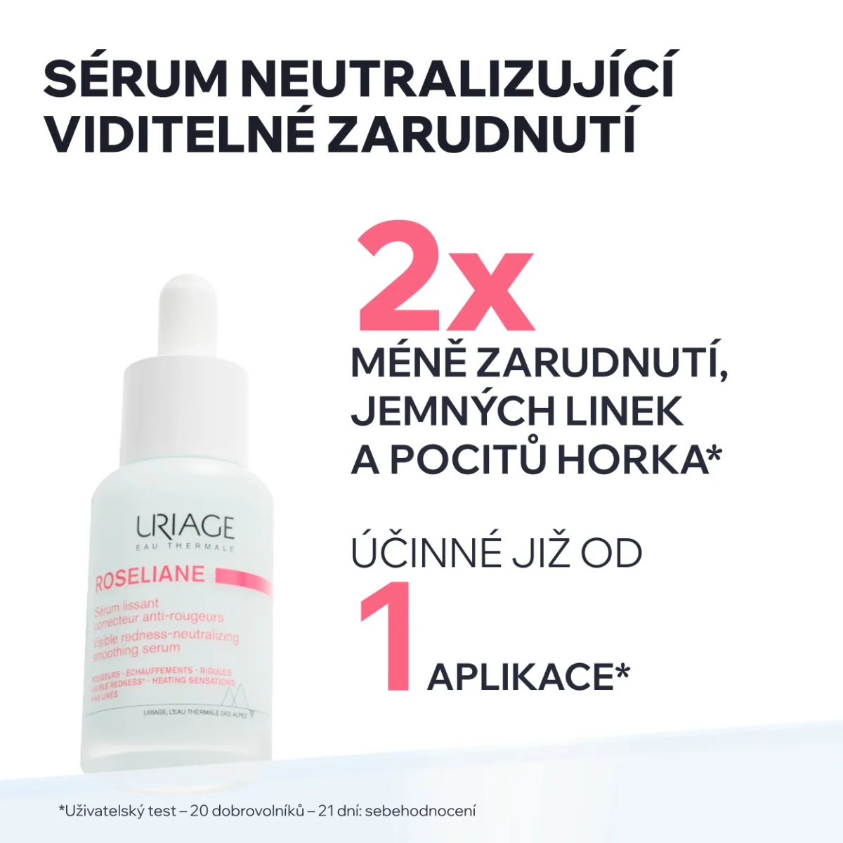 Uriage Roséliane Vyhlazující sérum 30 ml
