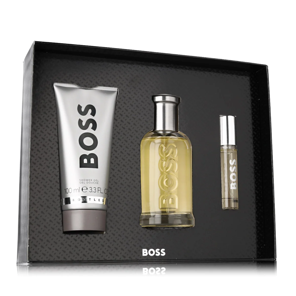 Hugo Boss Boss Boss Bottled EDT 100 ml + EDT MINI 10 ml + SG 100 ml M 