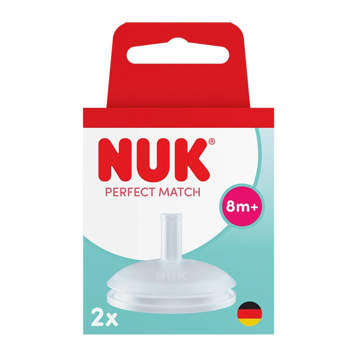 NUK Perfect Match Brčko 8m+ 2 ks