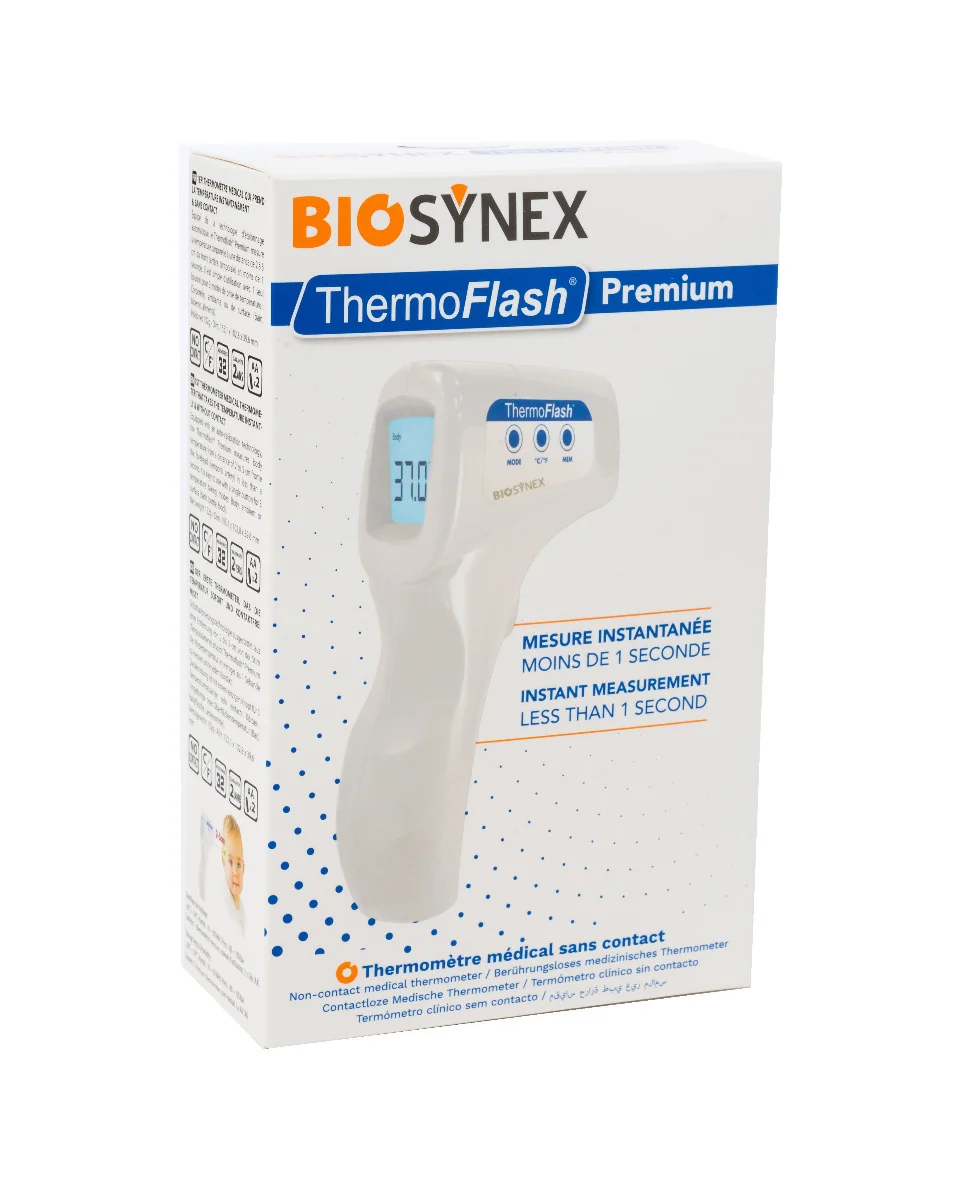 EXACTO ThermoFlash Premium lékařský bezkontaktní teploměr