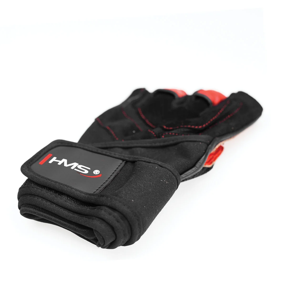 HMS FITNESS RUKAVICE ČERVENÉ RST01 vel. S