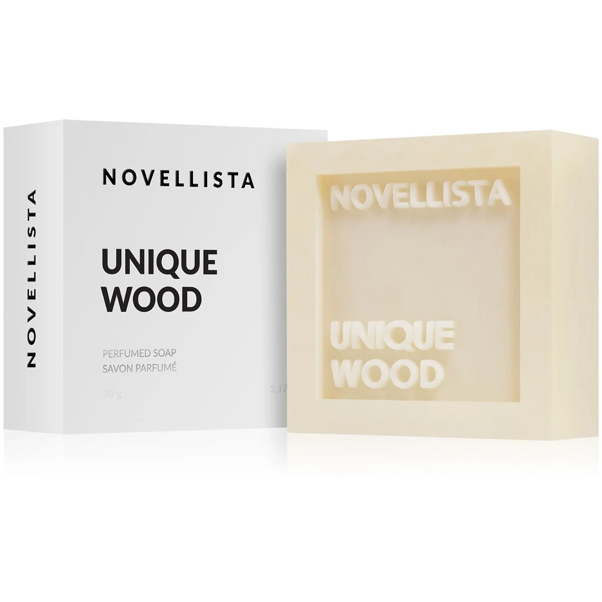NOVELLISTA Unique Wood luxusní tuhé mýdlo 90 g