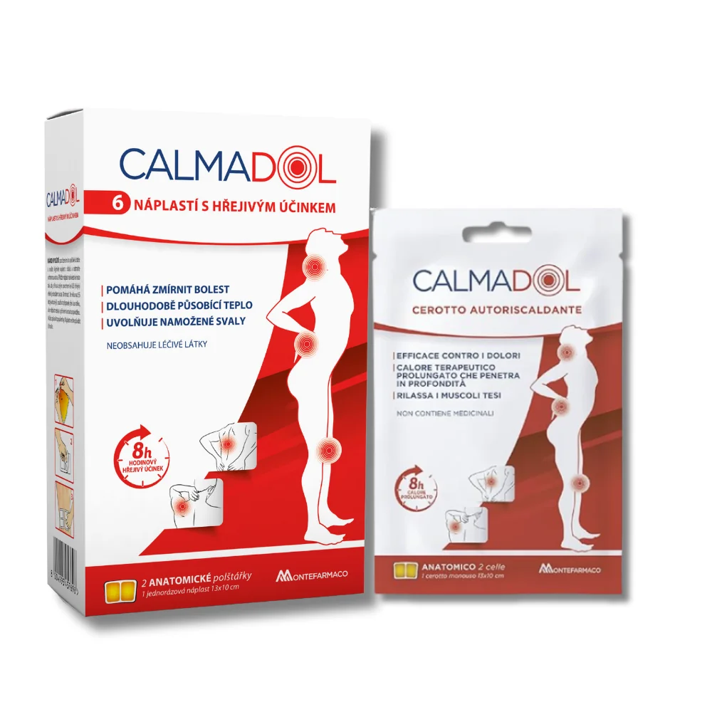 CALMADOL náplasti s hřejivým účinkem 6 ks