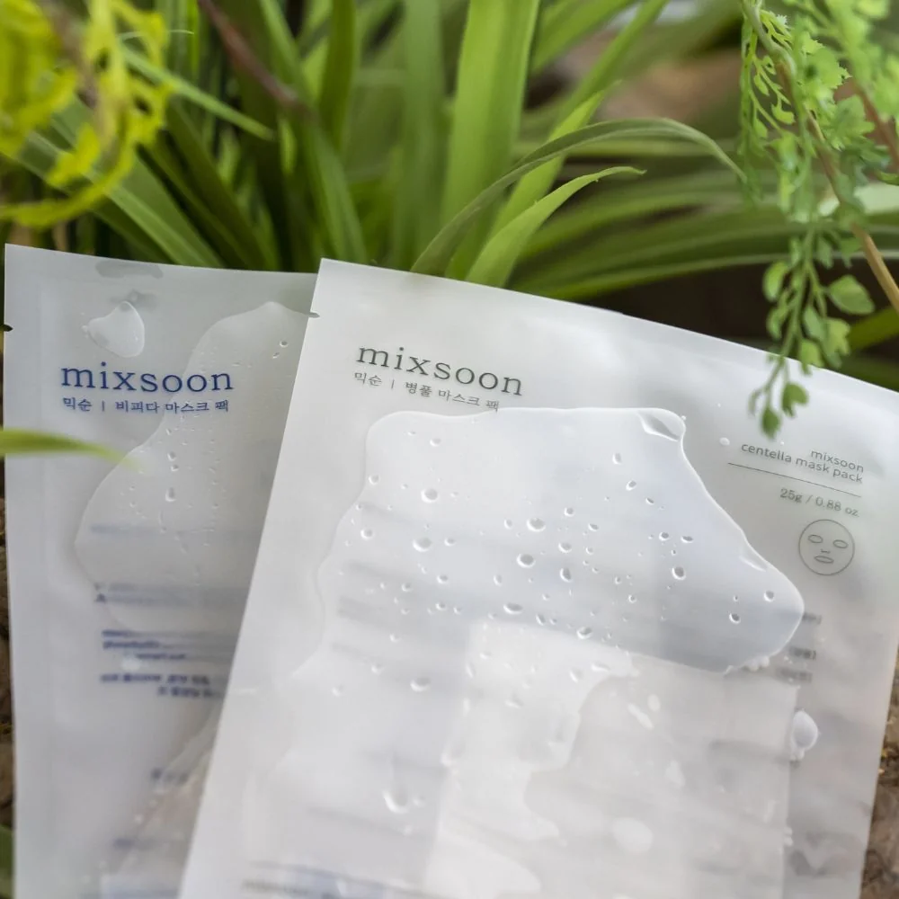 Mixsoon Centella Mask Pack plátýnková maska 25 g