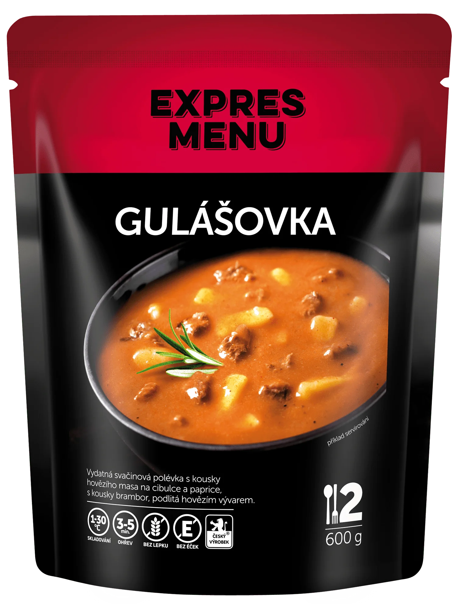 EXPRES MENU Gulášovka 600 g (2 porce)