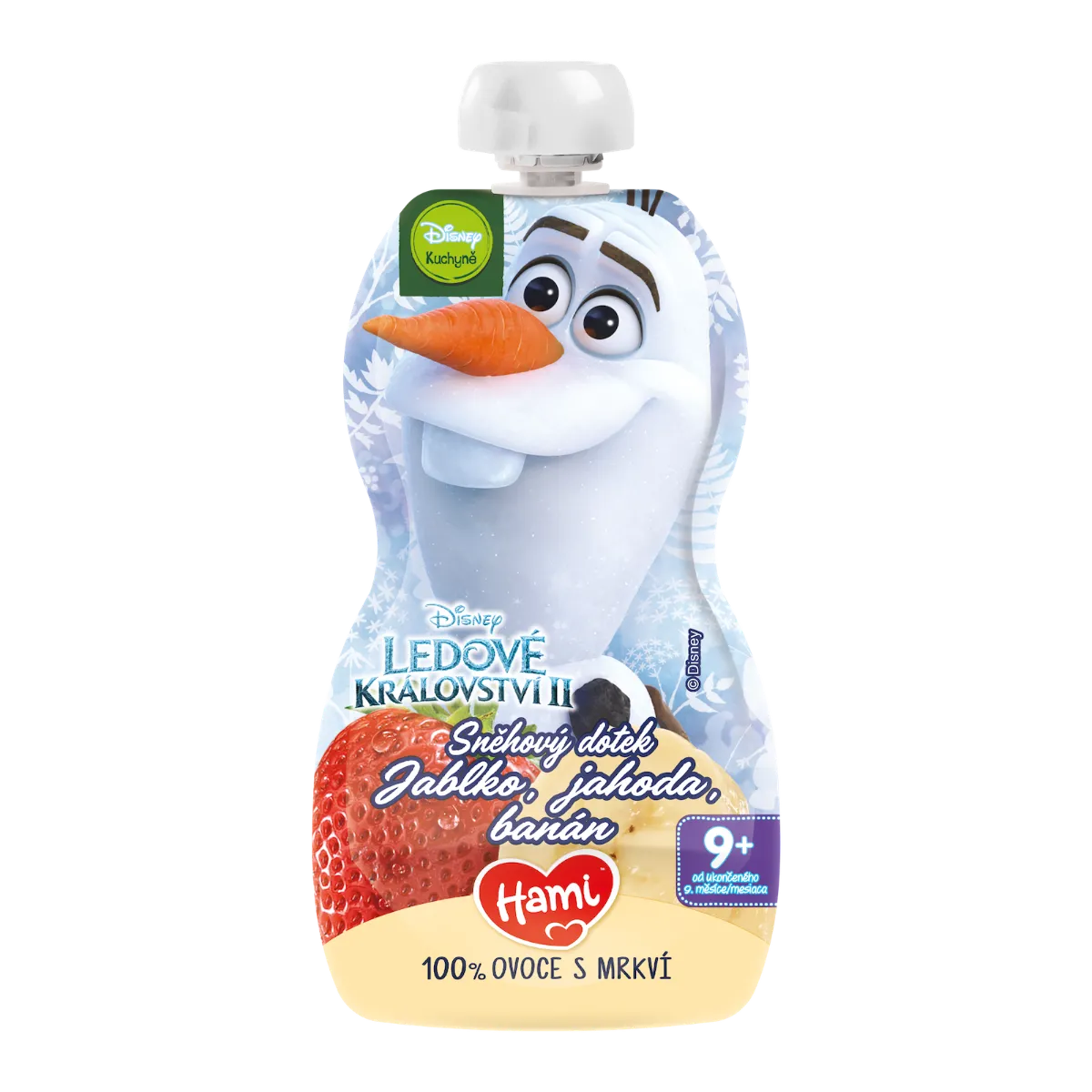 Hami Disney Frozen Olaf jahoda kapsička 110 g