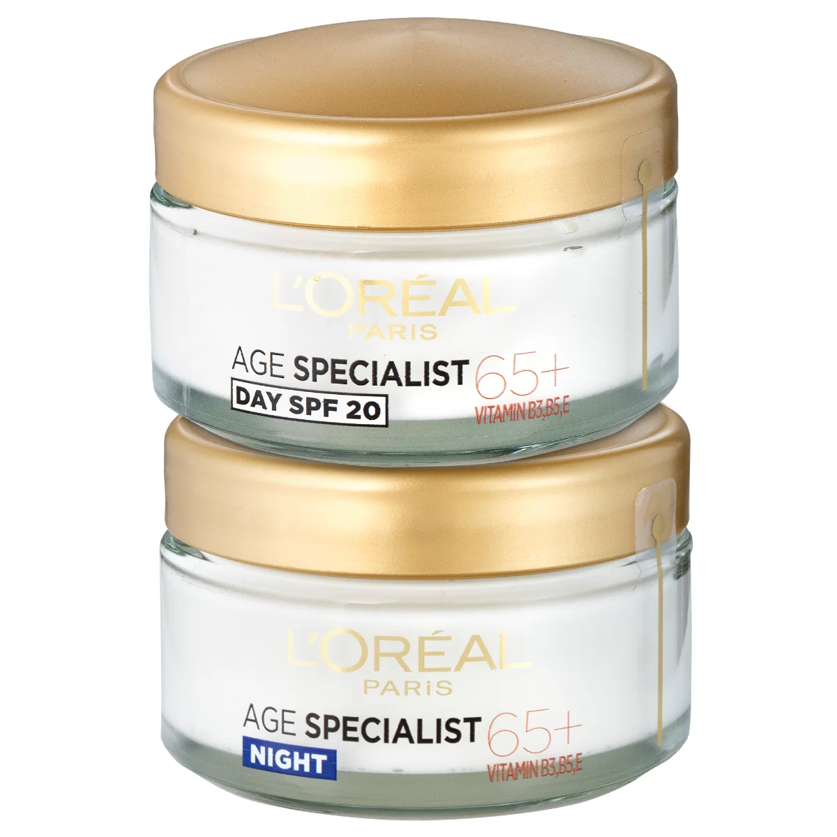 Loréal Paris Age Specialist 65+ Duopack denní + noční krém 2x50 ml