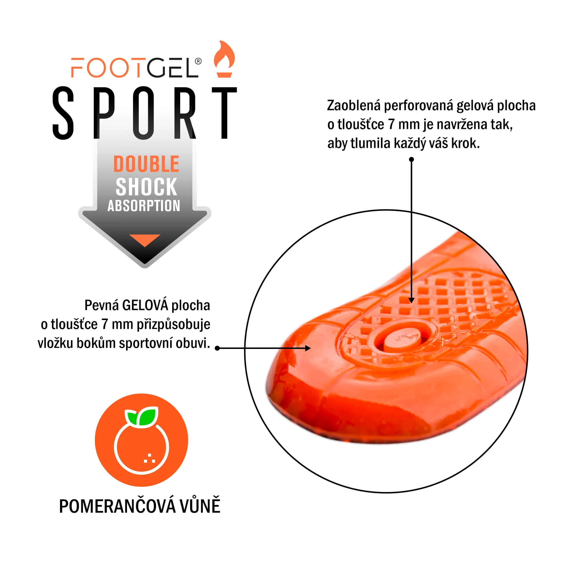 FOOTGEL Vložky do bot MULTISPORT EU 39-42