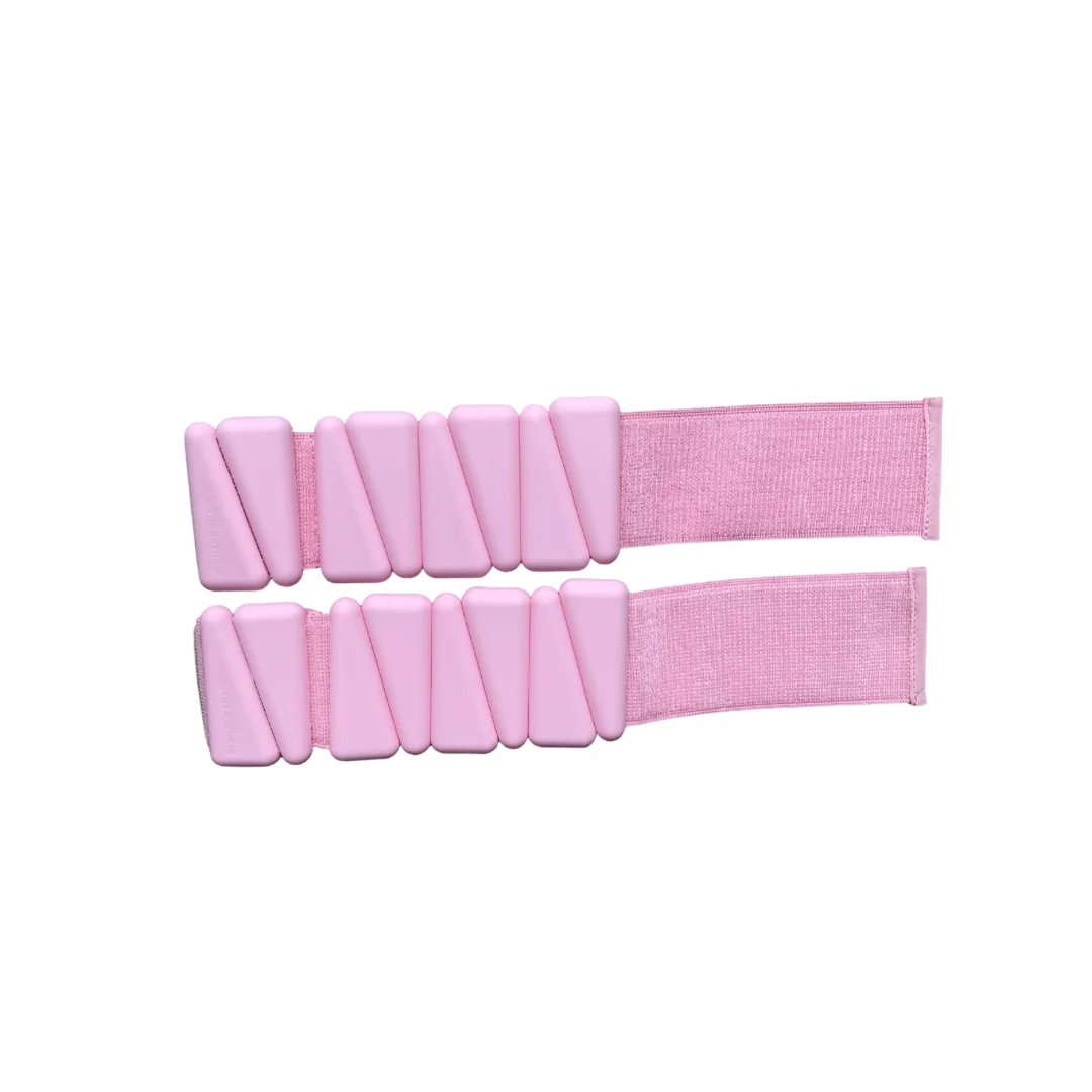 SharpShape Silikonové závaží 2X0,5 kg růžová