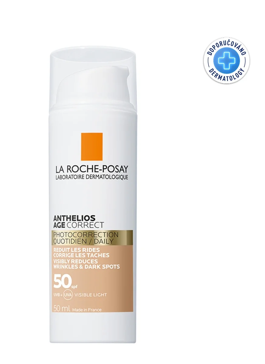 La Roche-Posay Anthelios Age Correct SPF50 tónovaný krém 50 ml