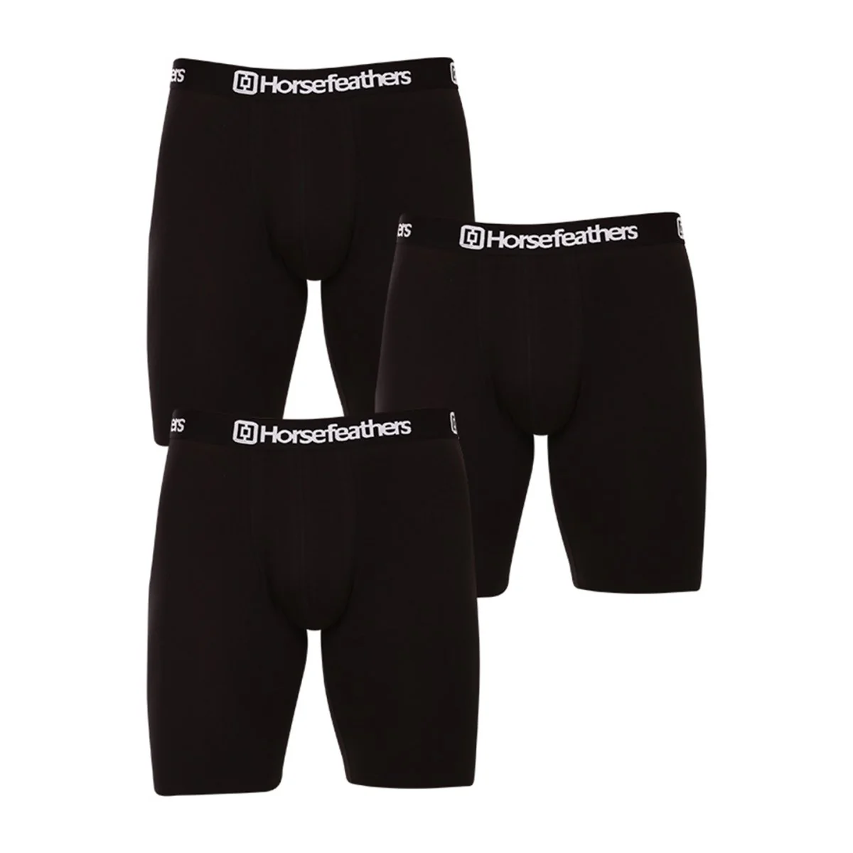 Horsefeathers 3PACK pánské boxerky Dynasty long (AM195A) XL