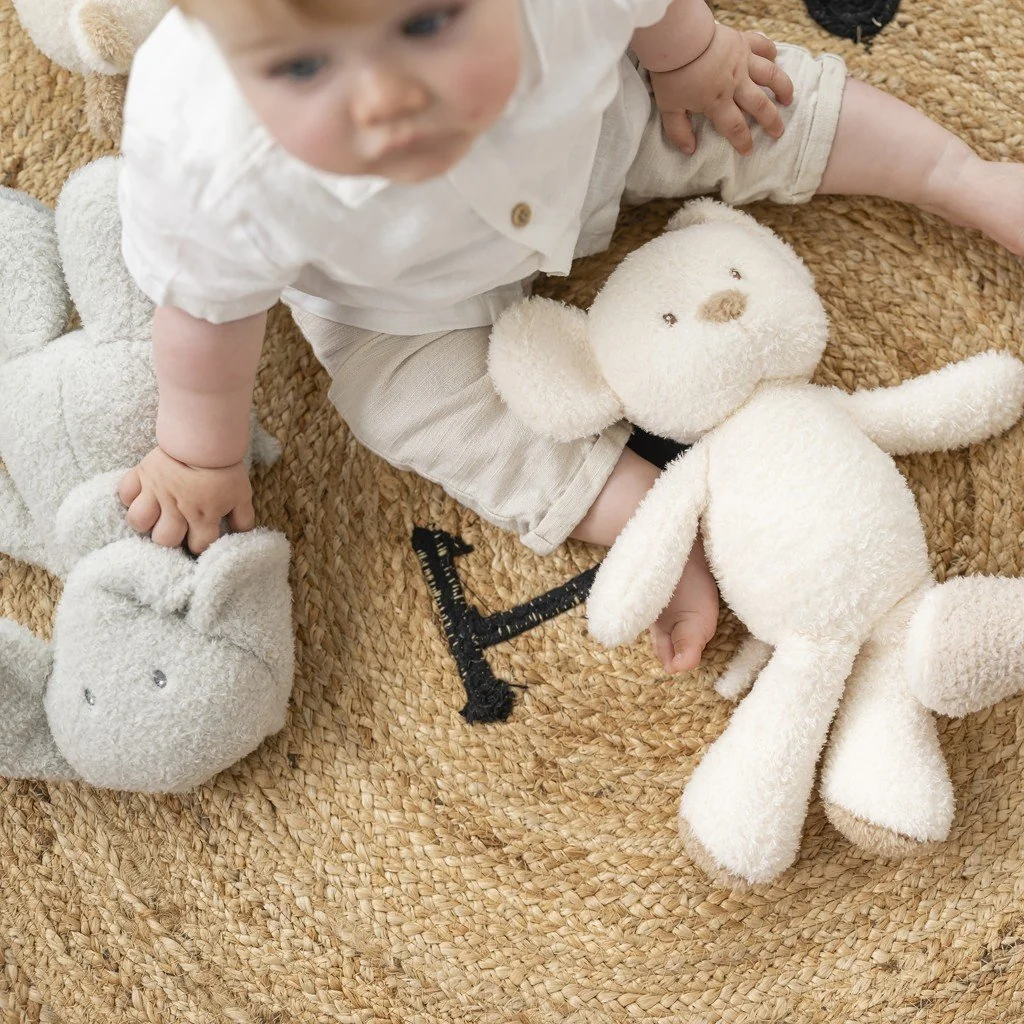 Nattou Hračka plyšová Teddy myš 34 cm, 0m+