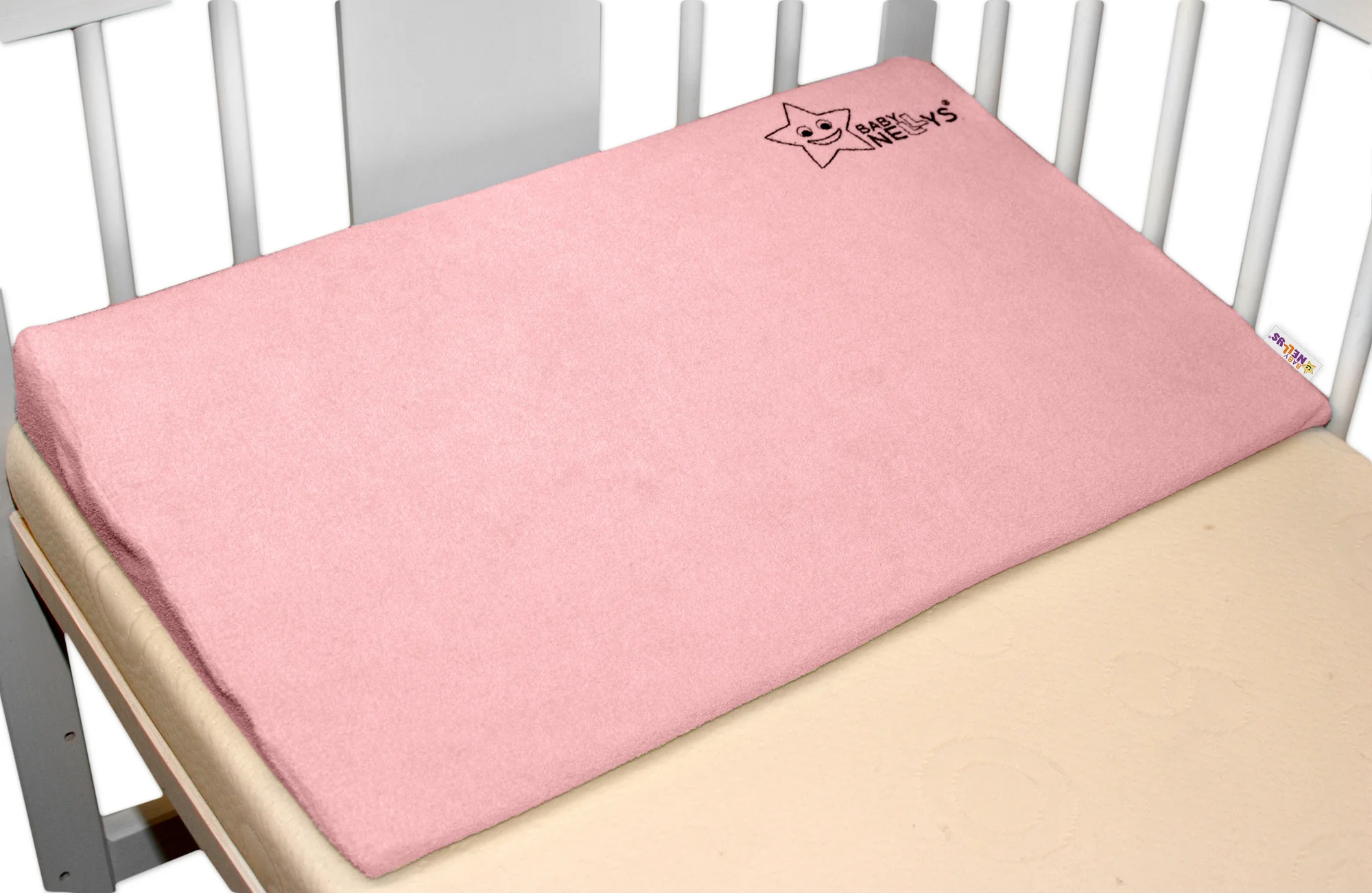 Baby Nellys Zvýšená poloha/klín - růžový