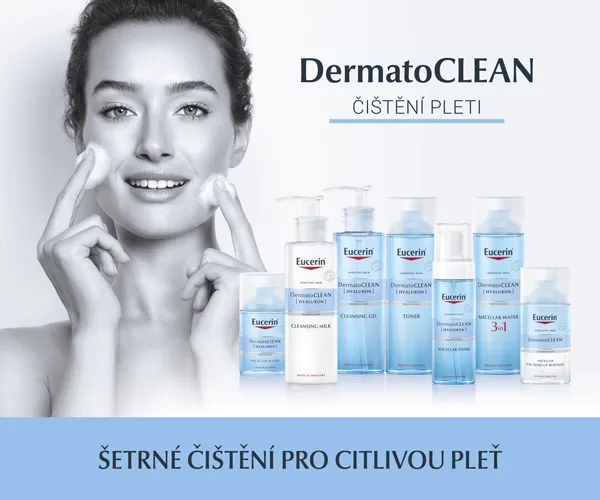 Dermato CLEAN čištění pleti - šetrné čištění pro citlivou pleť