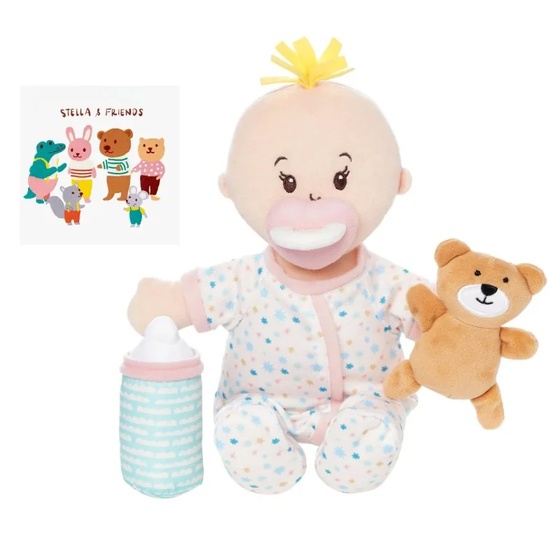 Manhattan Toy love, Stella látková panenka + sada na dobrou noc