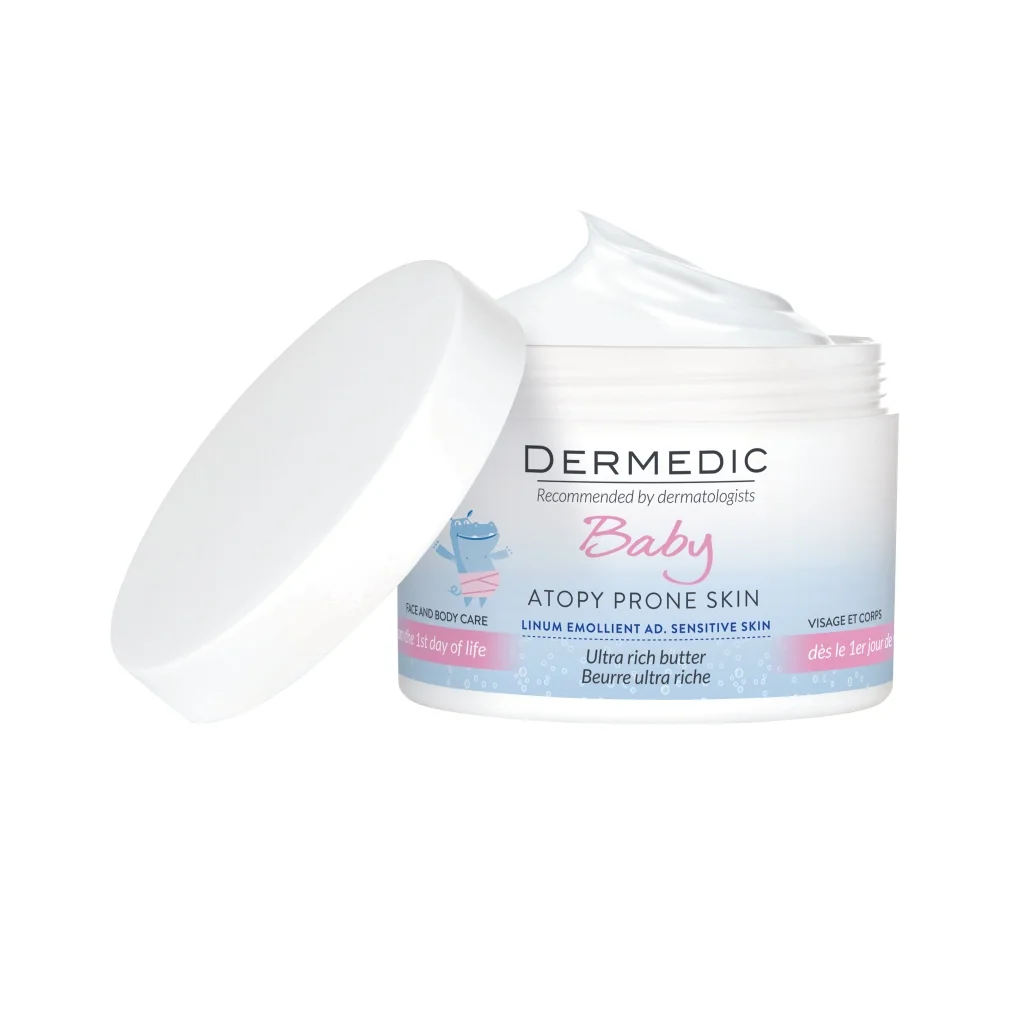 Dermedic Baby Linum Emolient intenzivní výživné tělové máslo 225 g