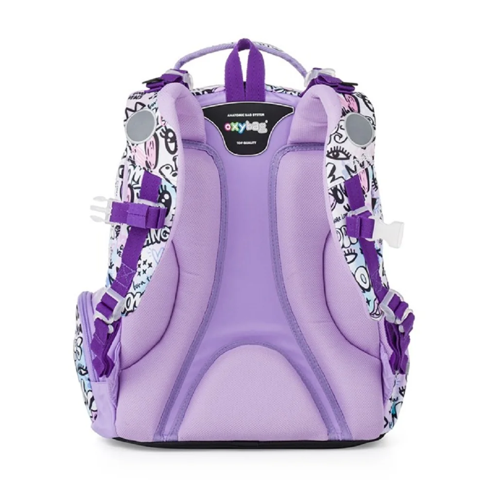 Oxybag OXY GO - školní batoh Funny Girl 