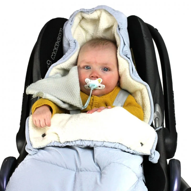 Dooky fusak Footmuff vel. S FROSTED Blue Mountain