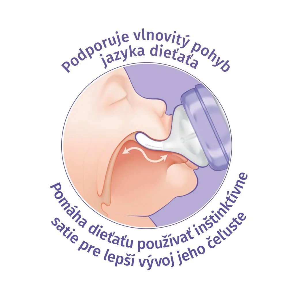 Lansinoh skleněná kojenecká láhev 160ml s NaturalWave TM savičkou (S)