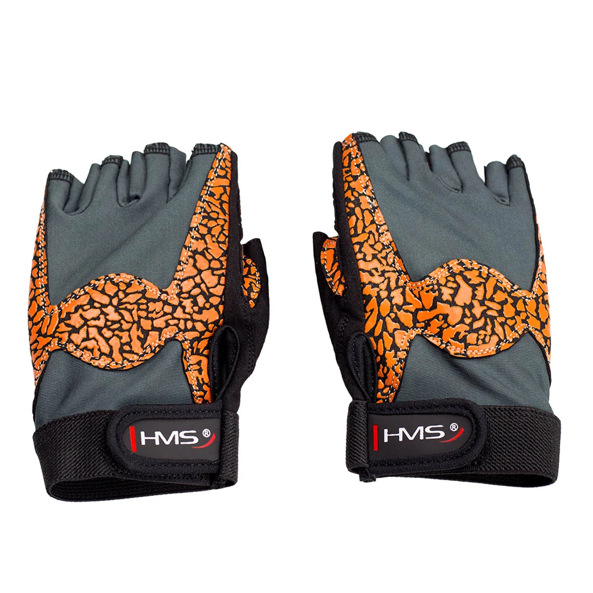HMS FITNESS RUKAVICE ORANŽOVÉ RST03 Velikost: L