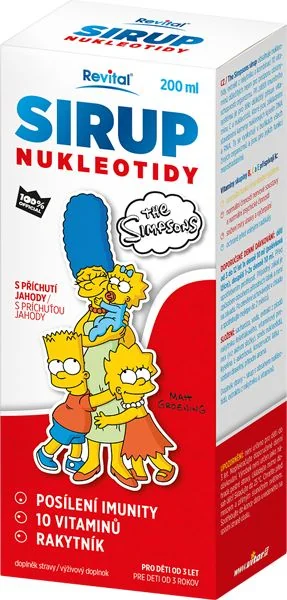 The Simpsons Nukleotidy sirup 200 ml