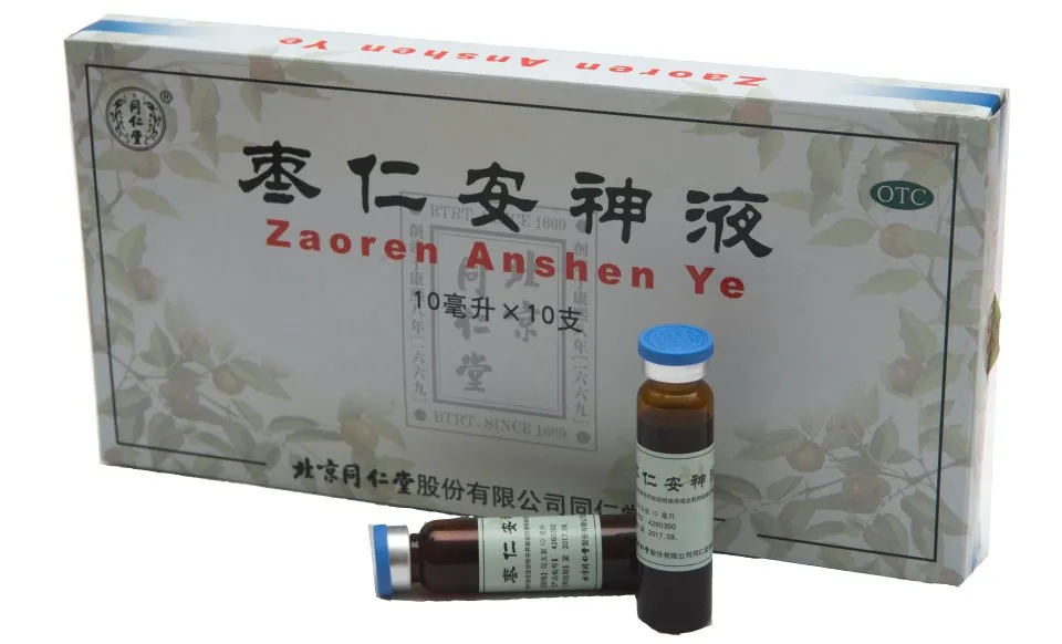 Zaoren Anshen Ye 枣仁安神液 doplněk stravy 100 ml