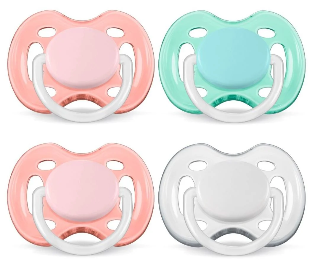 Avent Sensitive II. 0-6 m šidítko pro dívky 2 ks