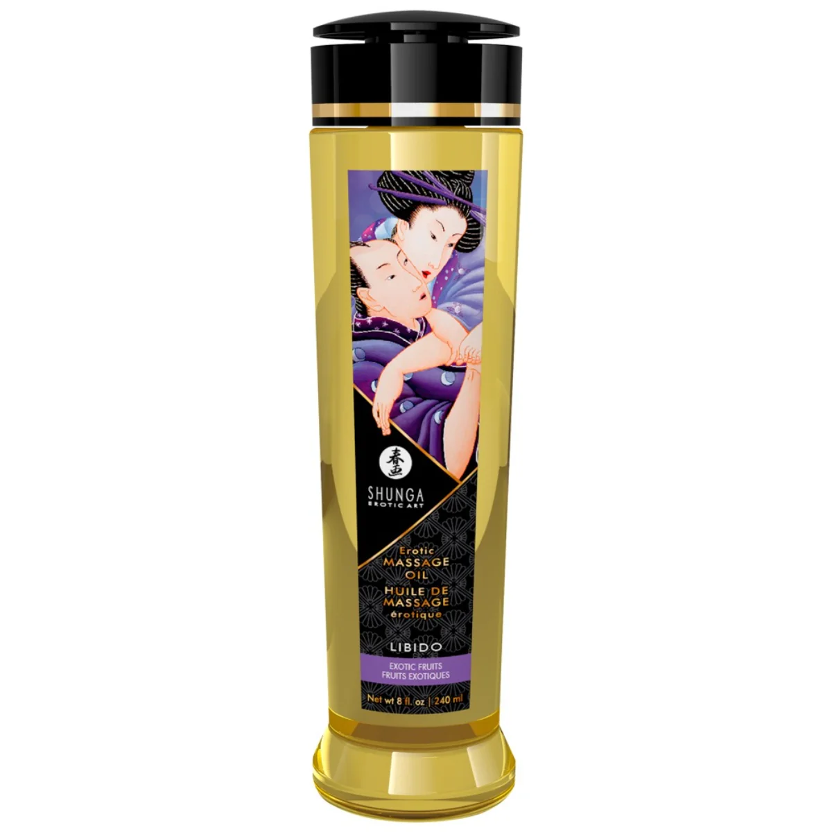 Shunga Libido masážní olej exotické ovoce (240 ml)