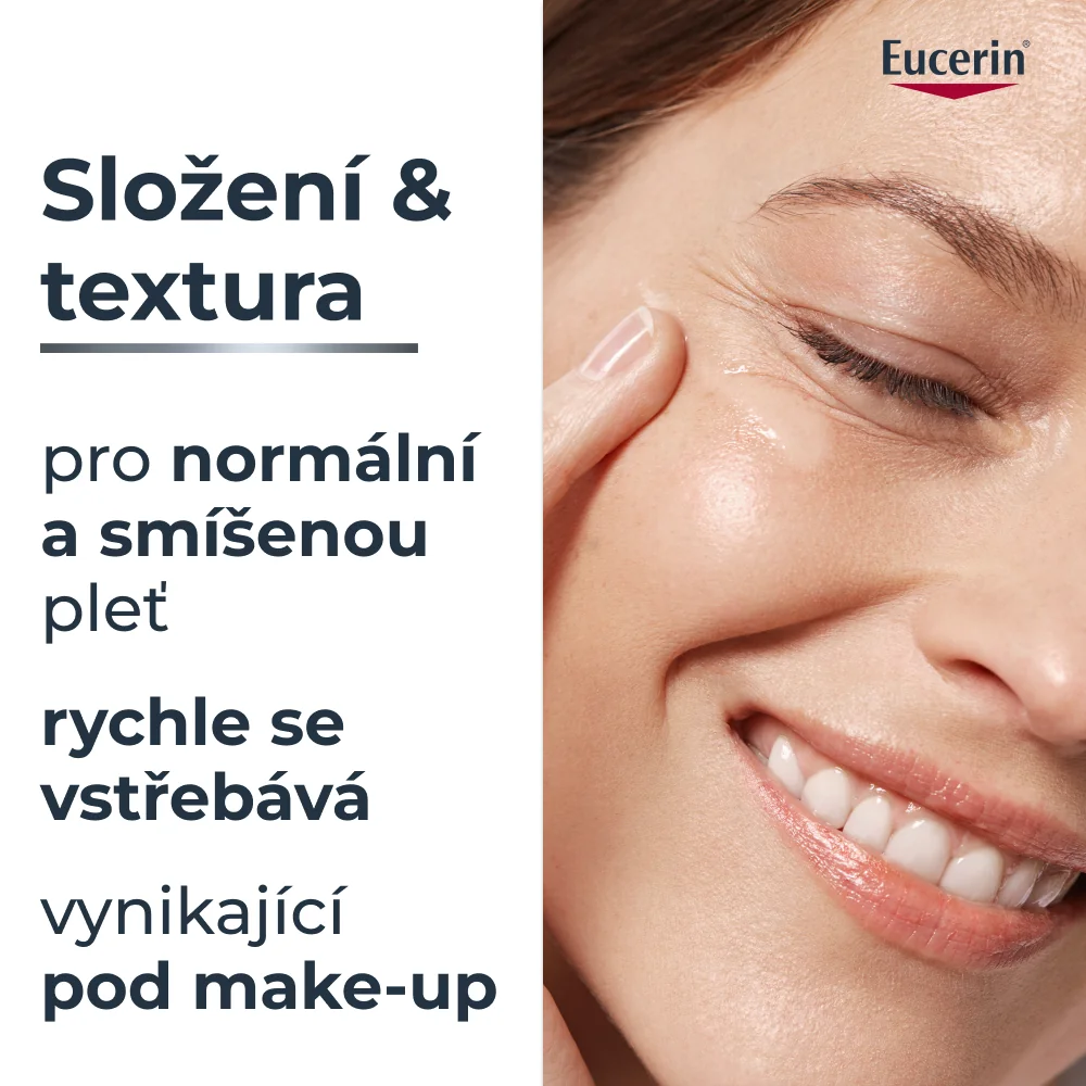 Eucerin Hyaluron-Filler + 3x Effect denní krém pro normální a smíšenou pleť 50 ml