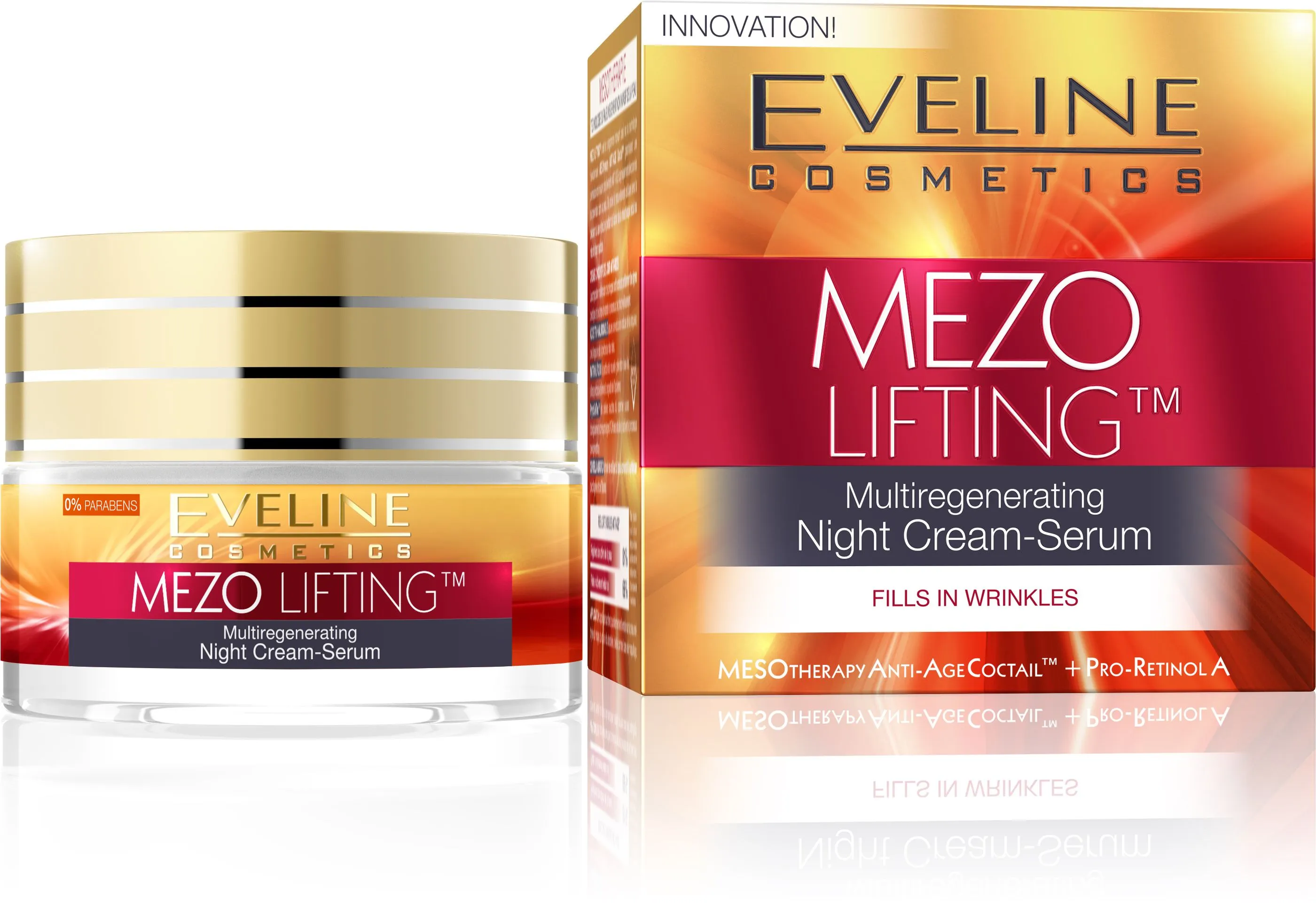 EVELINE Mezo Lifting noční krém sérum 50ml