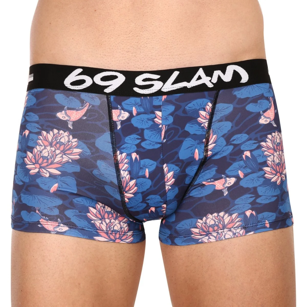 69SLAM Pánské boxerky hip lotus koy mason (MSYLTK-PO) XL 