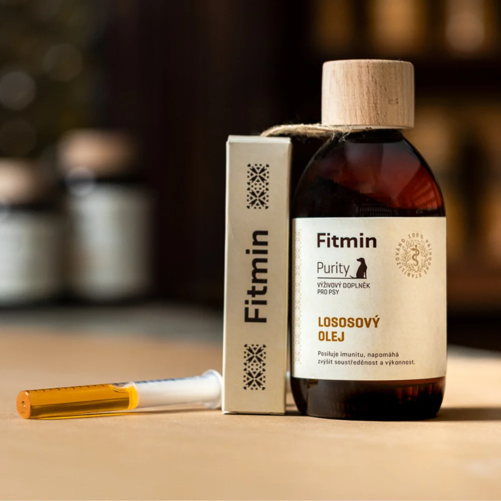 Fitmin Purity Lososový olej doplněk pro psy 300 ml