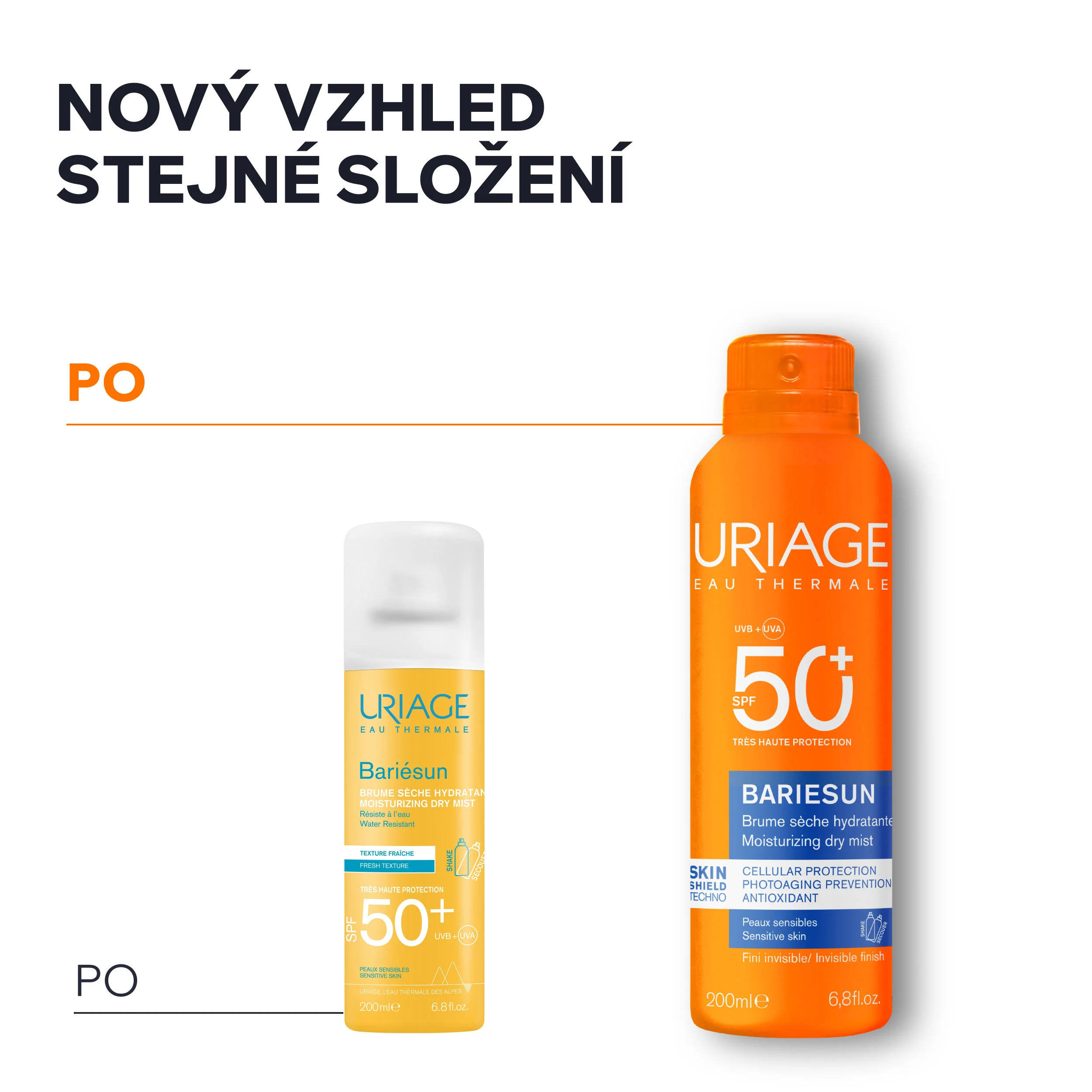 Uriage Bariésun Opalovací mlha SPF50+ 200 ml