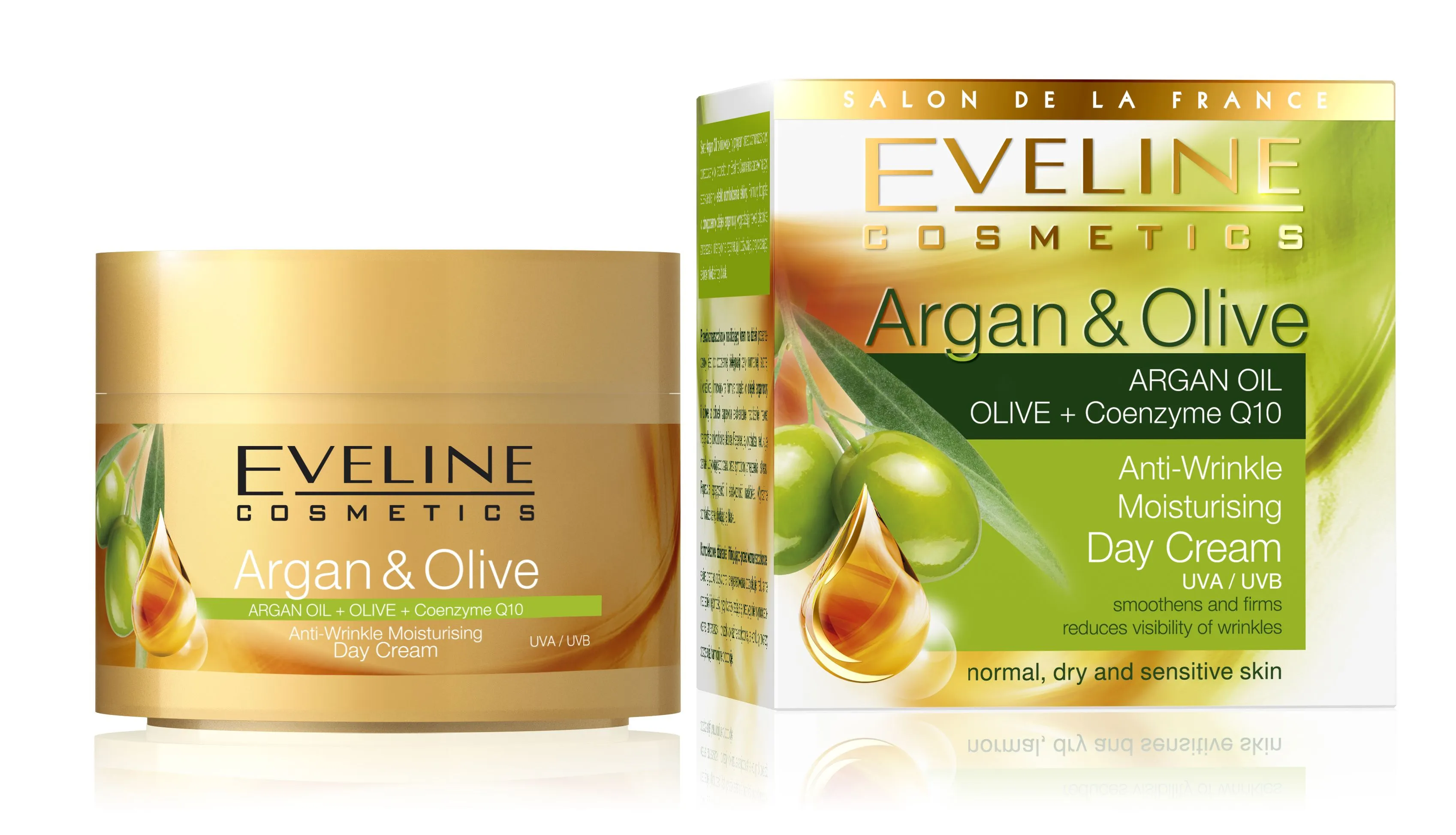 EVELINE Argan & Oliva Hydratační denní krém proti vráskám 50ml