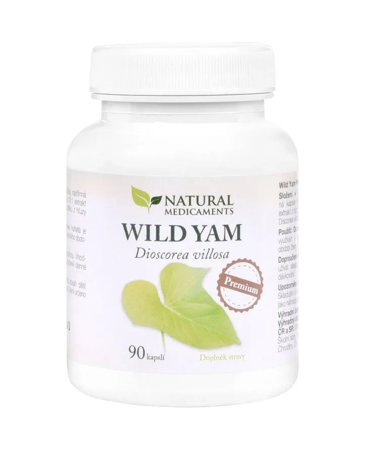 Natural Medicaments Wild Yam PREMIUM 90 kapslí