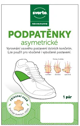 Svorto 047 Podpatěnky asymetrické vel. 37–39 1 pár