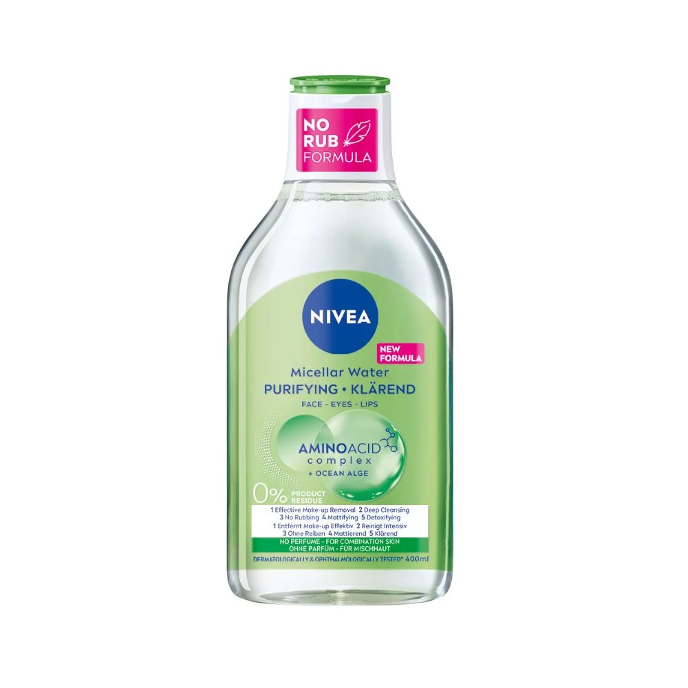 Nivea Aminoacid hloubkově čisticí micelární voda na smíšenou pleť 400 ml