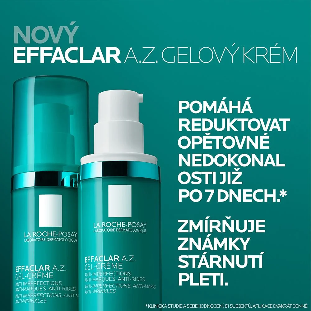 La Roche-Posay Effaclar A.Z. gelový krém 40 ml