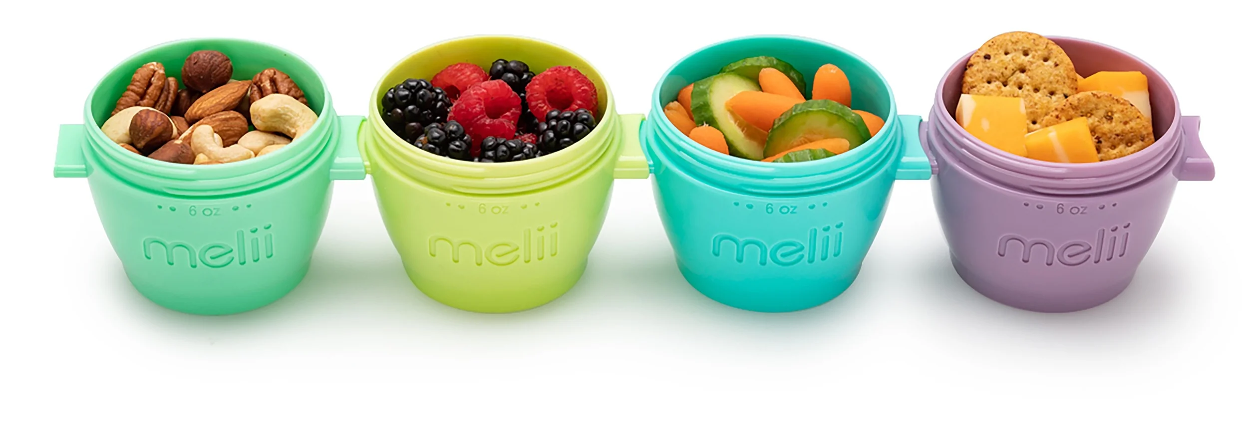 Melii Kelímky na potraviny Snap&Go 177 ml - 4ks