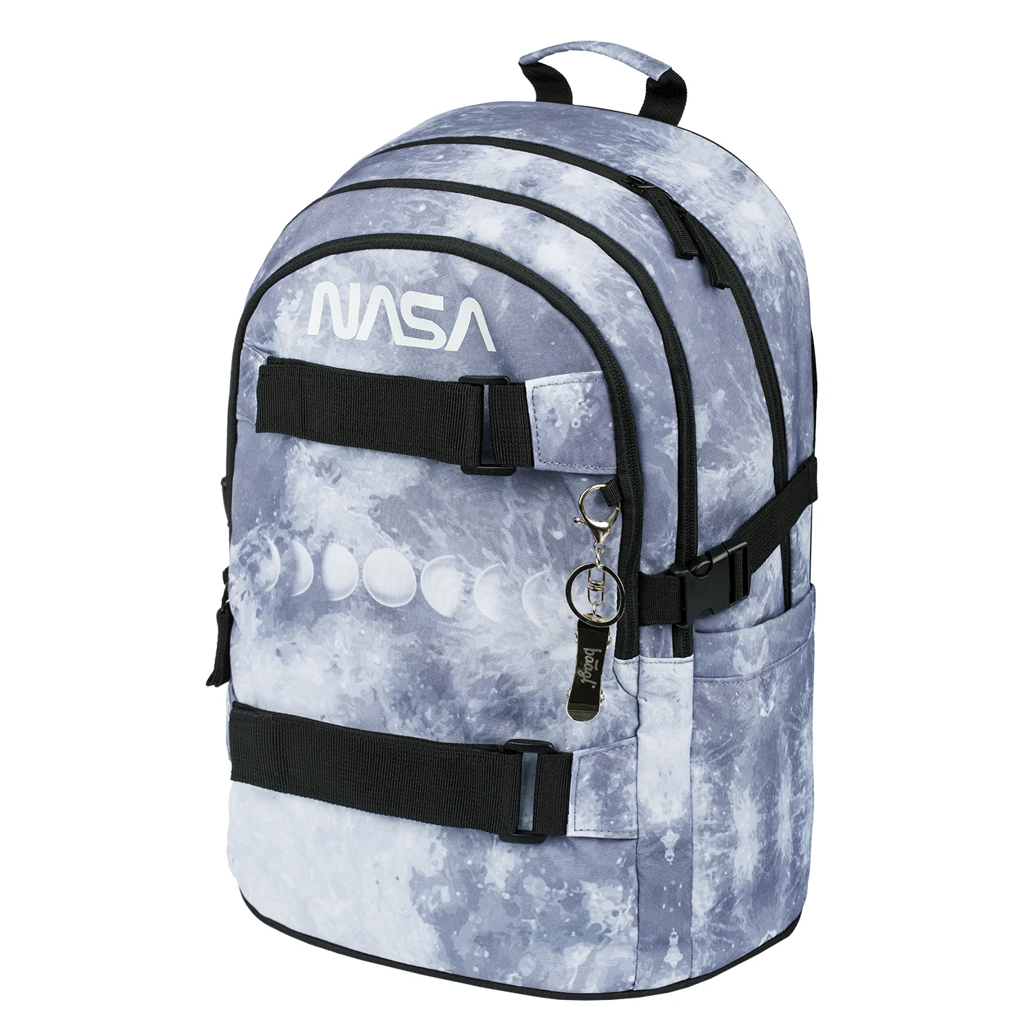 Baagl Školní batoh Skate NASA Grey