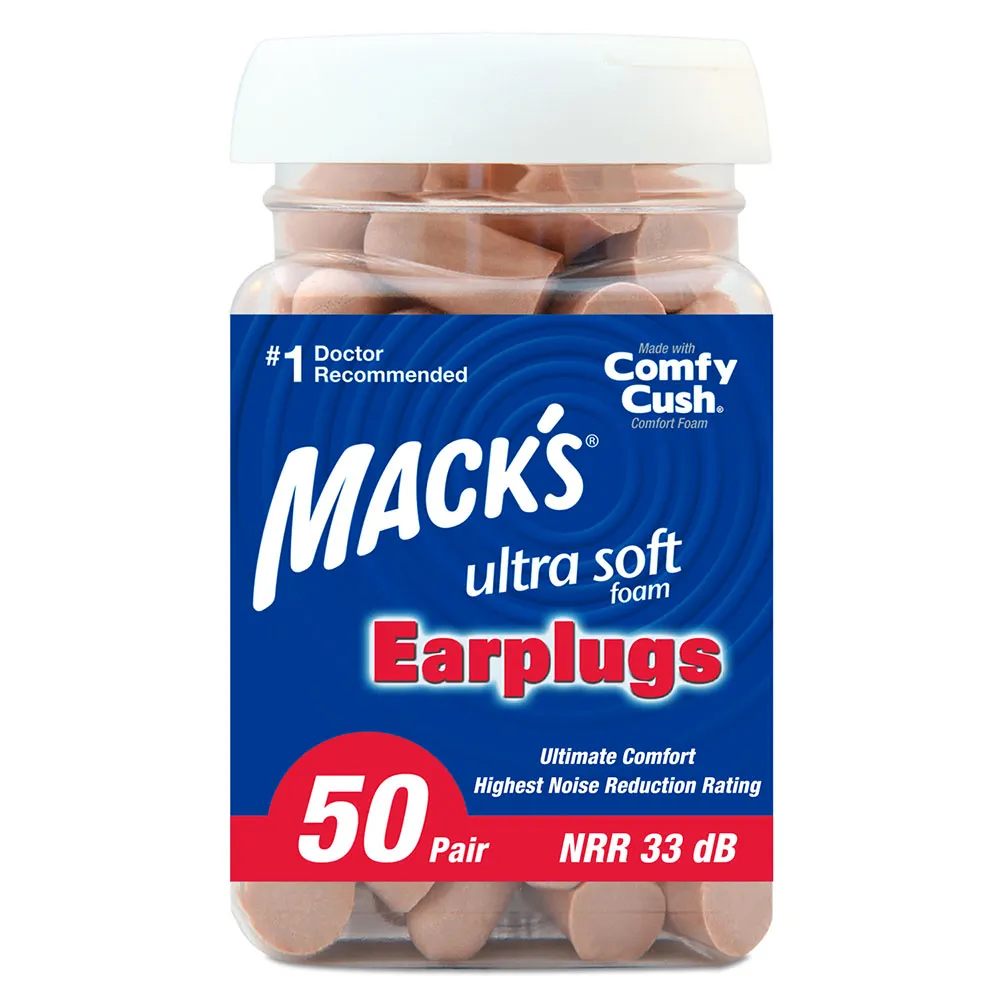 MACKS Ultra Soft špunty do uší 50 párů